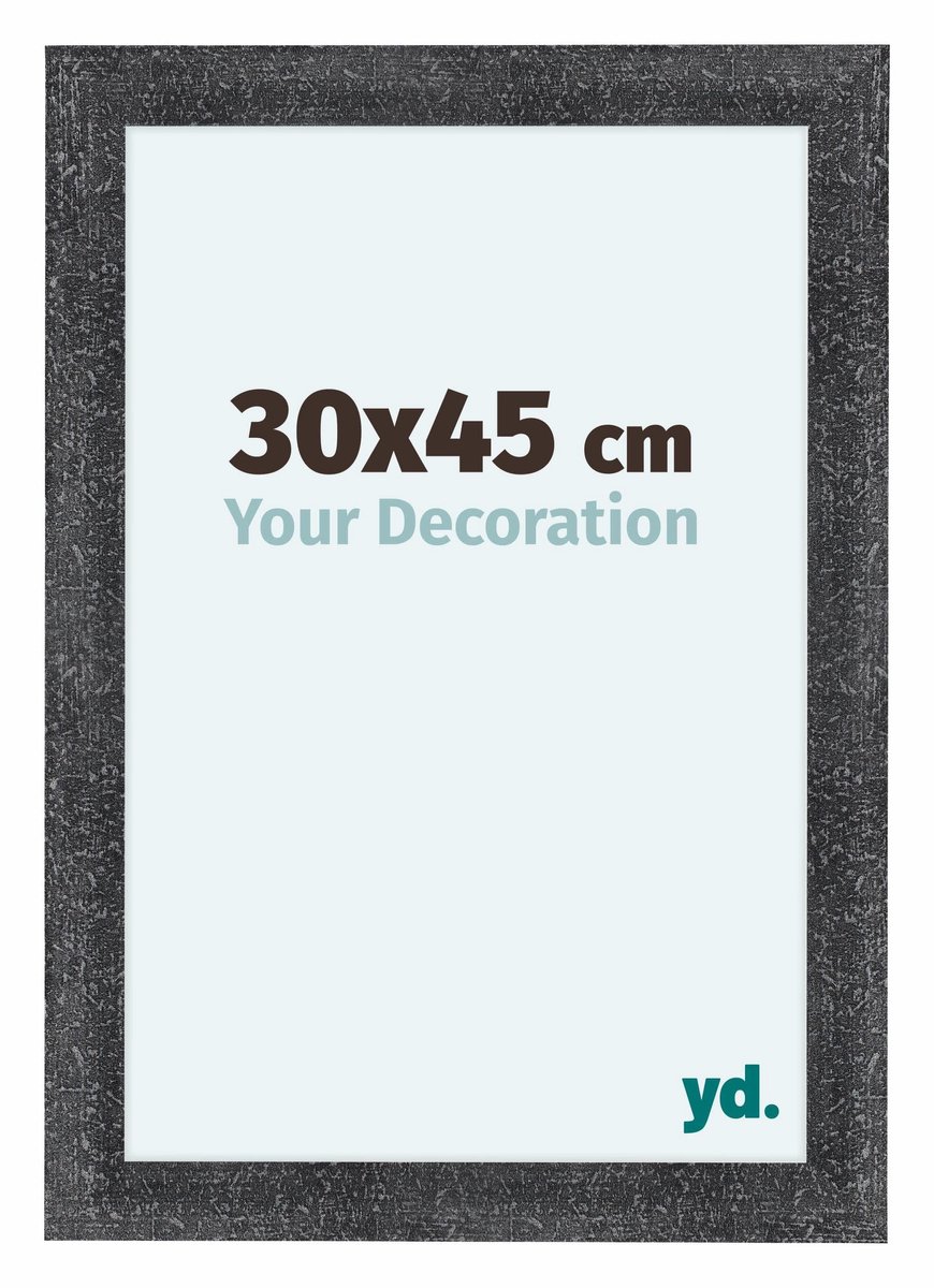 yd. Your Decoration - Fotolijst 30x45 cm - MDF - Grijs Geveegd - Como