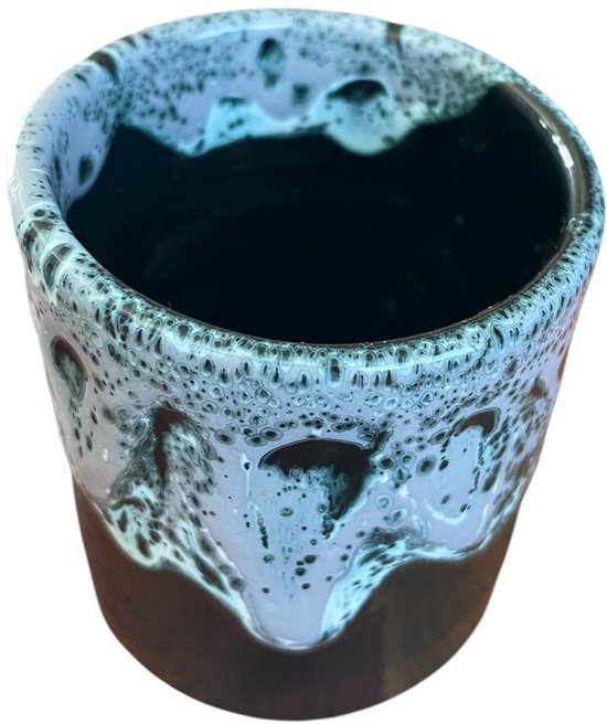 Tasse en céramique faite à la main - Artisanat marocain - Produit Uniek