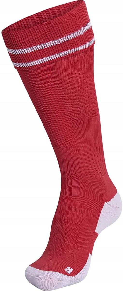 Hummel Voetbal Kousen Rood Maat 35-38 - Vochtafvoerend