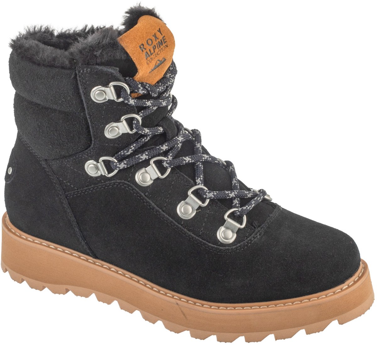 Roxy Bradie Lace Up Boots Vrouwen Trappers Bruin