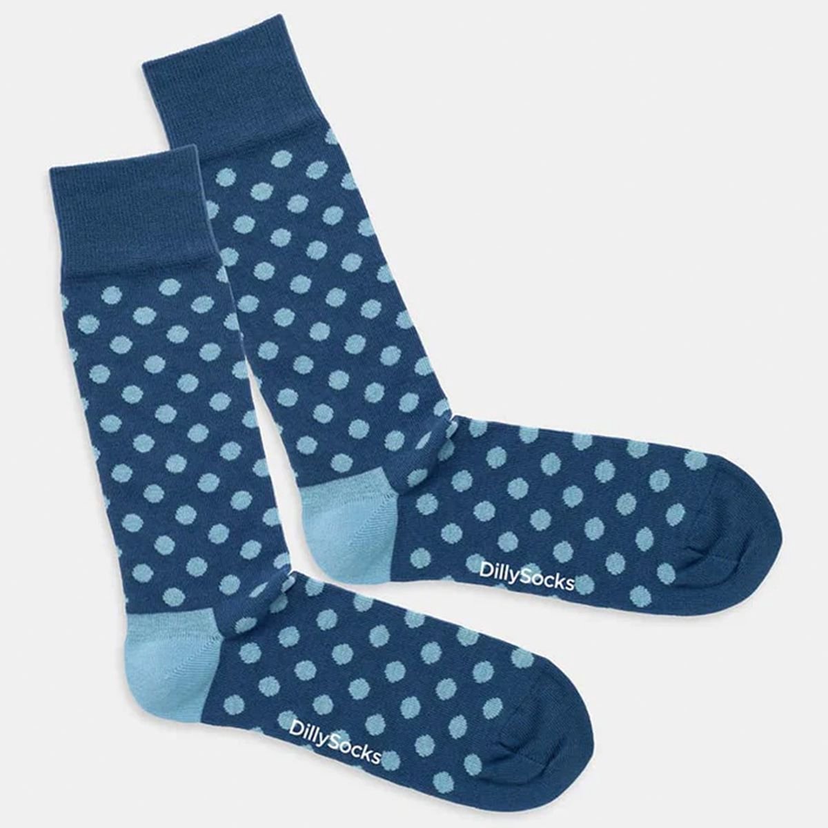 Dilly Socks Big Blue Dots 41-46