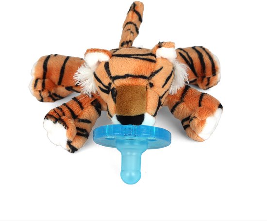 Wubbanub fopspeen met knuffel - Tijger van WubbaNub — afbeelding 5