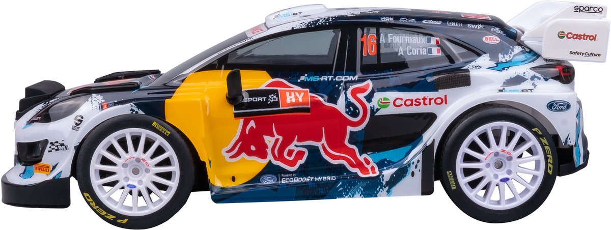 NIKKO - ford puma m-sport hybrid rally wrc - schaal 1/18 - auto op afstandsbediening