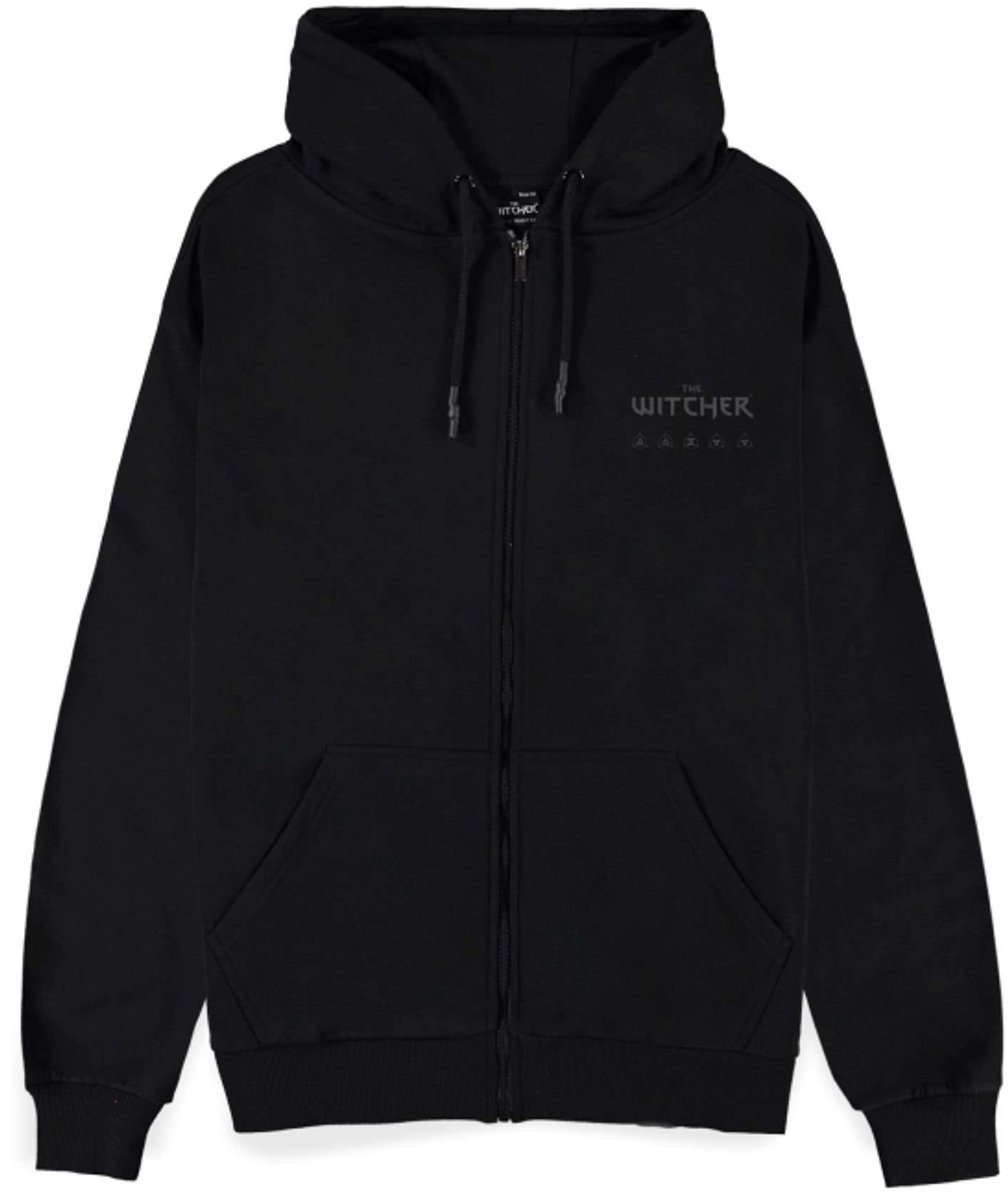The Witcher The Witcher Heren Vest met capuchon - zwart - M