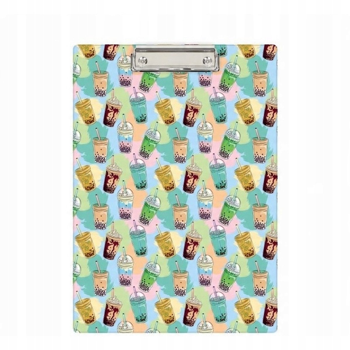 Biurfol Klembord A4 Bubble Tea - Ideaal voor Notities