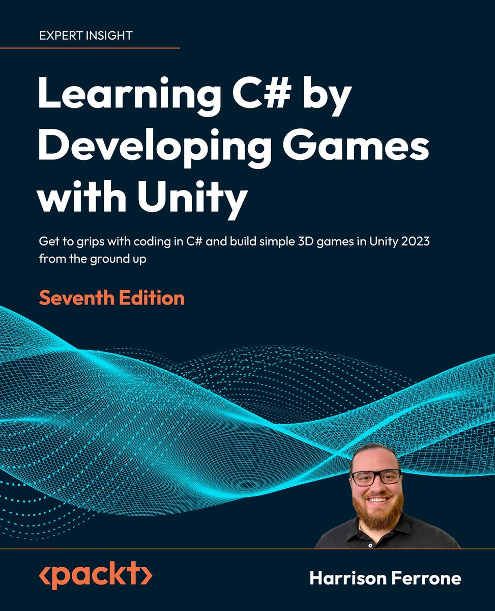 Omslag van Learning C# by Developing Games with Unity
