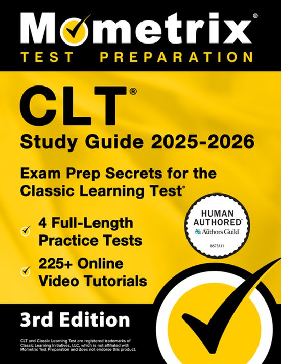 Clt Study Guide 2025-2026 - 4 Full-Length Practice Tests, 22 ... - cover