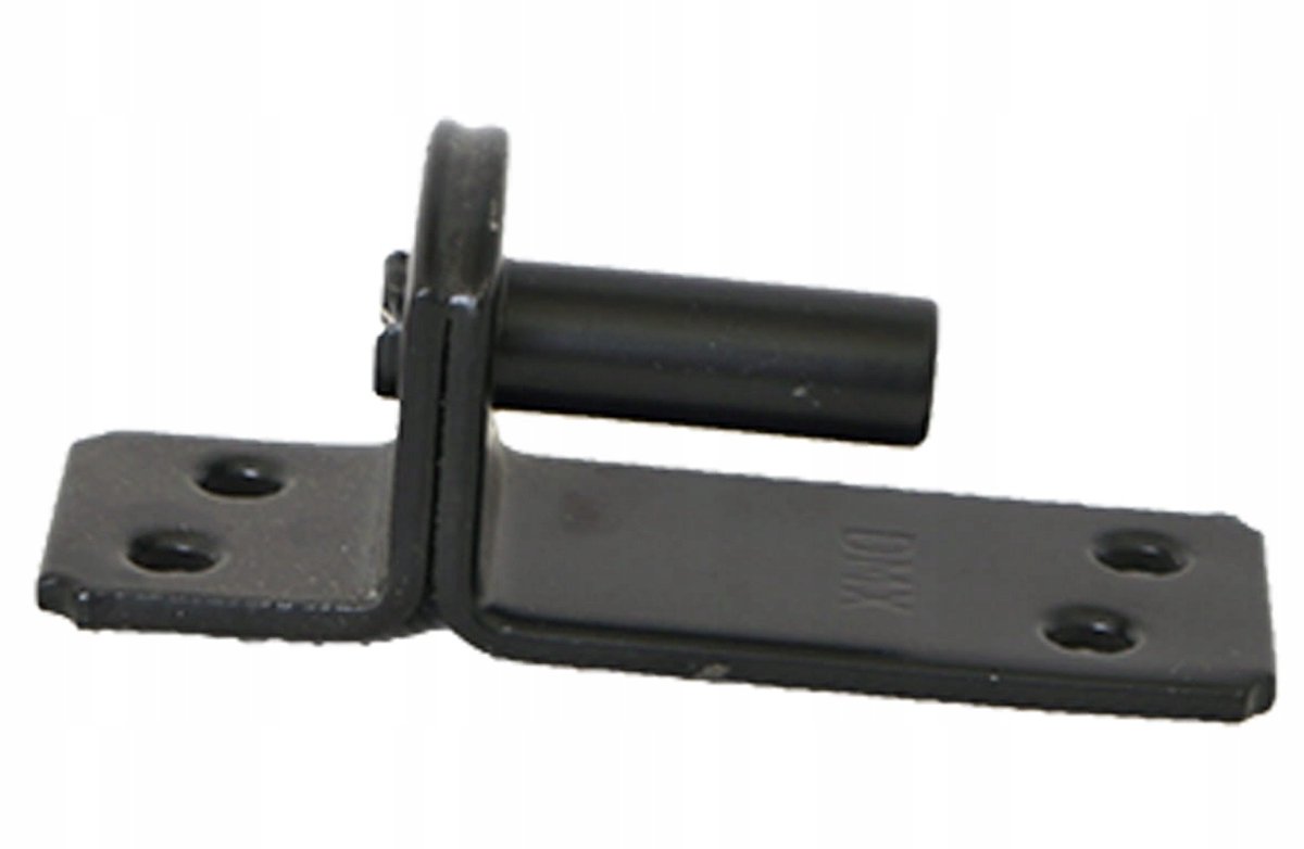 Domax Zwarte Scharnierpenhouder 16/25mm - Duurzaam & Roestbestendig