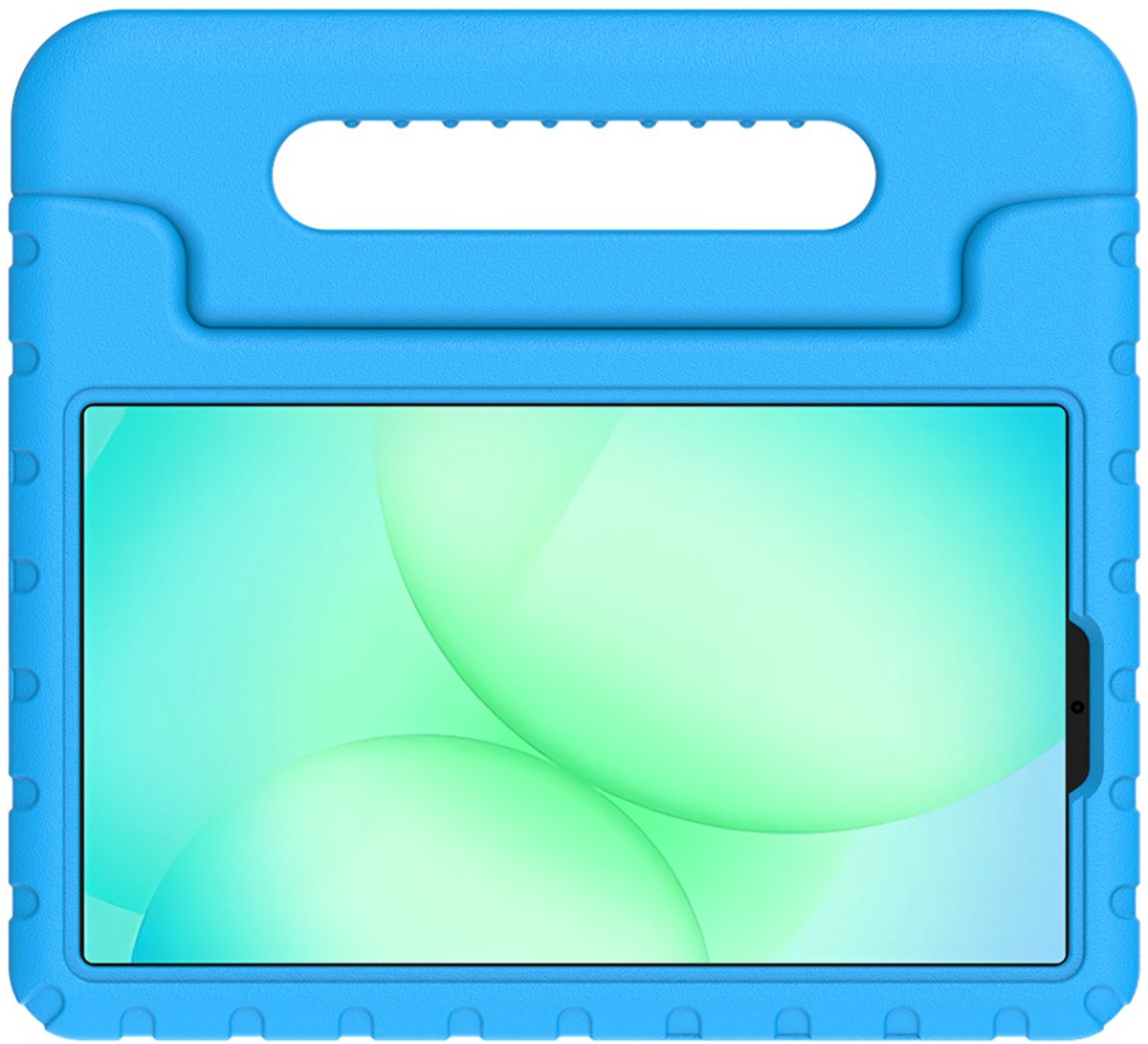 Just in Case tablet Hoes Kinderen geschikt voor Samsung Galaxy Tab A11 - Kinderhoes Tablet Classic - Blauw