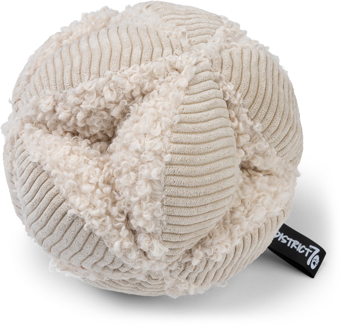 District 70 BOBBY – Snuffelbal voor Honden | Stimuleert Speurgedrag & Mentale Uitdaging – Merengue – Large Ø19 cm