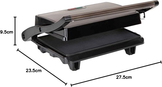 SNJY® Grill Apparaat - Bakplaat Electrisch - Tafelgrill - 230 V - Grijs — afbeelding 5