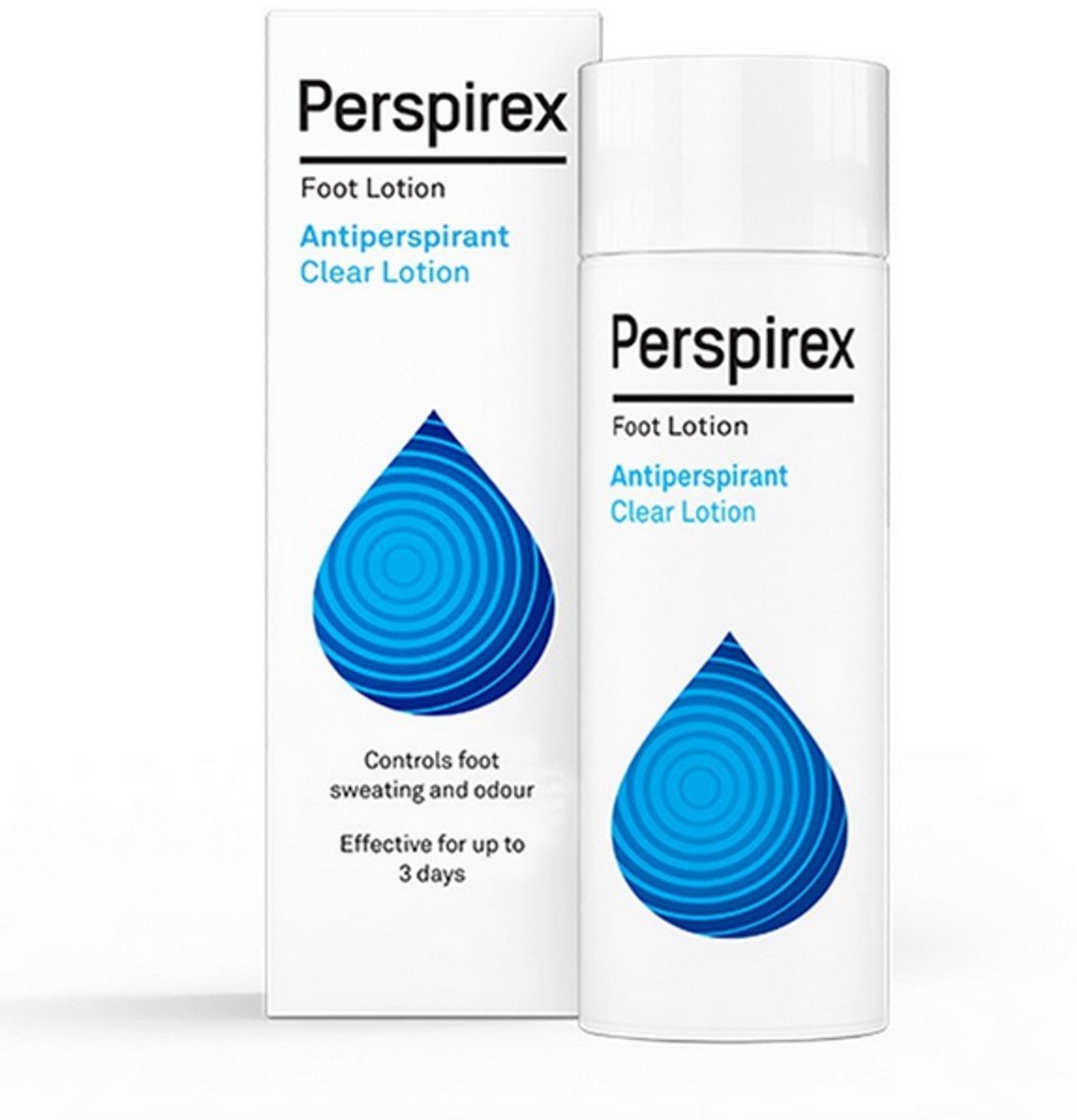 Perspirex Hand & Foot Lotion 100 ml – Krachtige Antiperspirant tegen Overmatig Zweten van Handen en Voeten – Tot 5 Dagen Bescherming