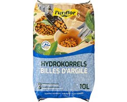 "Hydrokorrels 10L HF – Hoogwaardige Drainagekorrels voor Planten, Hydrocultuur, Potgrond & Kamerplanten – Sterk, Stevig & Stabiel Substraat – Verbeterde Waterafvoer, Luchtcirculatie & Gezonde Wortelgroei
