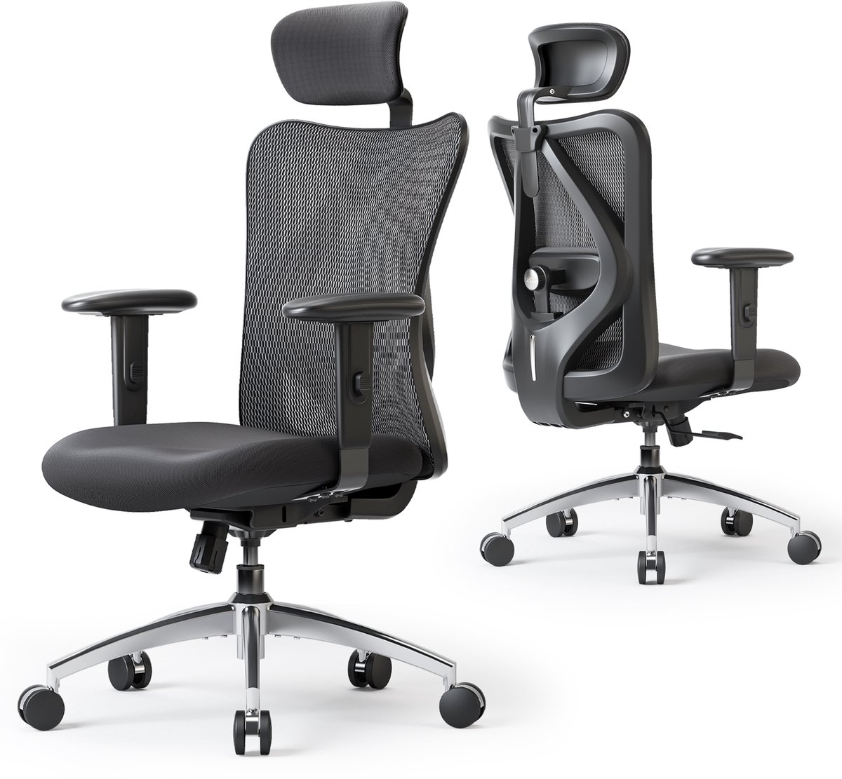 SIHOO M18 Ergonomische Bureaustoel met (EAN: ...8197) - afbeelding 3