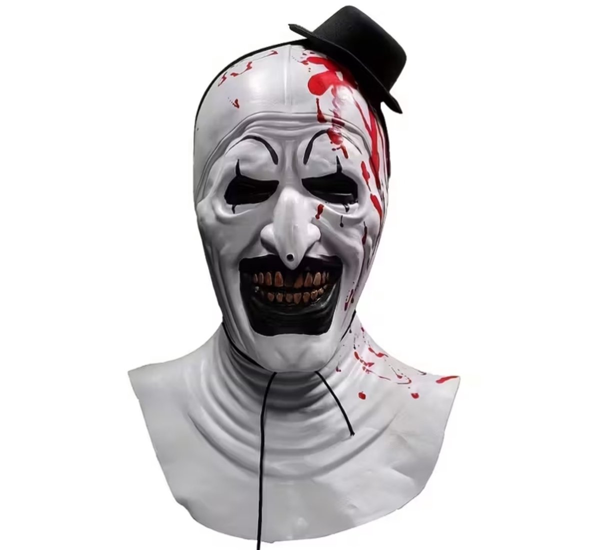 Terrifier masker - Terrifier verkleedpak - Terrifier kostuum - Clown masker - Scary masker - Enge maskers - Horror masker - Halloween masker - Killer clown kostuum - Eng masker - Griezel - Zombie masker - Spook masker - Carnaval masker