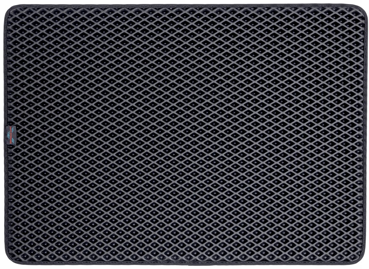 Kattenbakmat 59x44cm - Anti-strooisel & Gemakkelijk Schoon te Maken