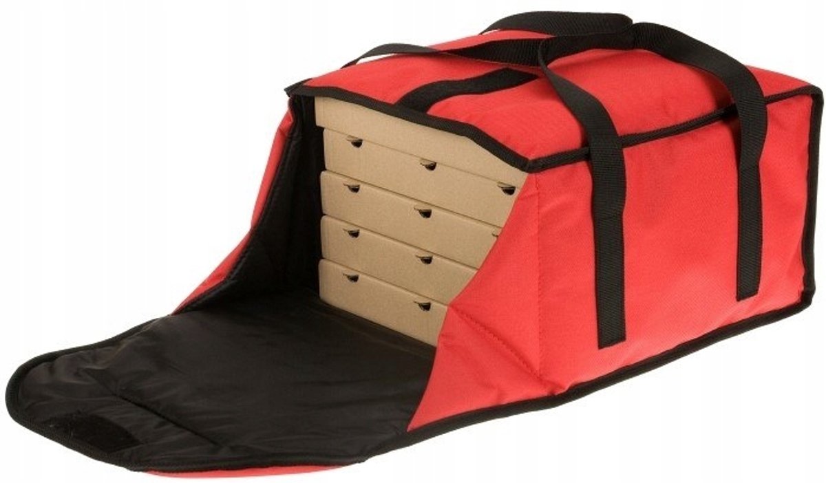 Professionele Pizza Transporttas 45x45cm Eco L Rood