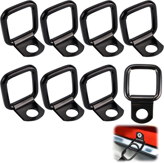 Heavy Duty Lashing Eyelets voor Trailers - D-ring Lashing Eyes met Load ...