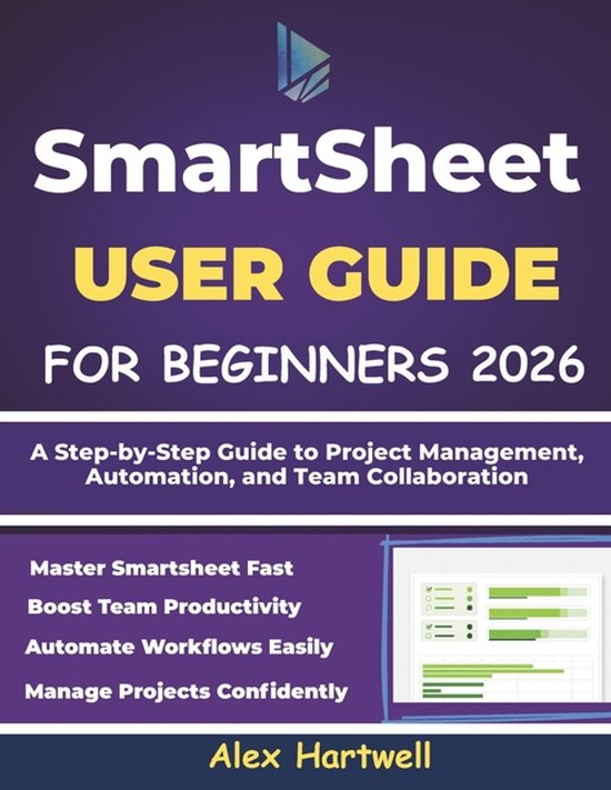 Smartsheet User Guide for Beginners 2026 - cover