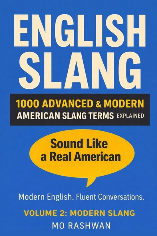 English Slang: Master American Real-Life English- English Sl ... - cover