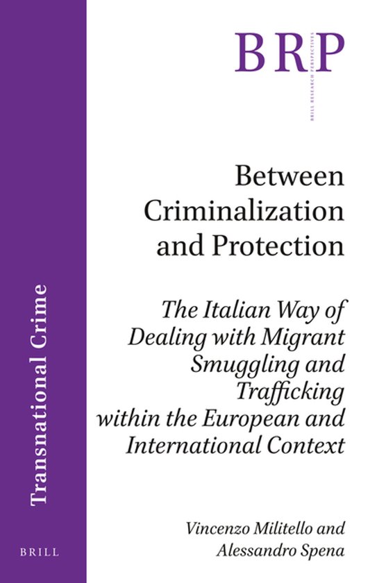 Brill Research Perspectives in Transnational Crime- Between  ... - cover