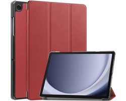 imoshion Tablet Hoes - Geschikt voor Samsung Galaxy Tab A9 Plus - Trifold Bookcase - Rood