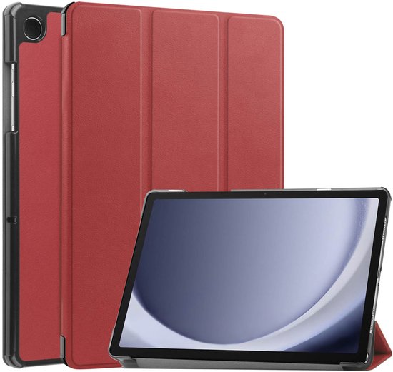 imoshion Tablet Hoes - Geschikt voor Samsung Galaxy Tab A9 Plus - Trifold Bookcase - Rood