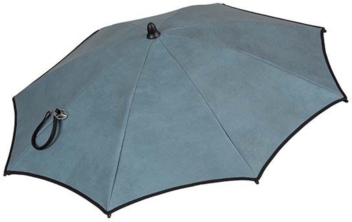 Mercedes kinderwagen parasol denim blauw