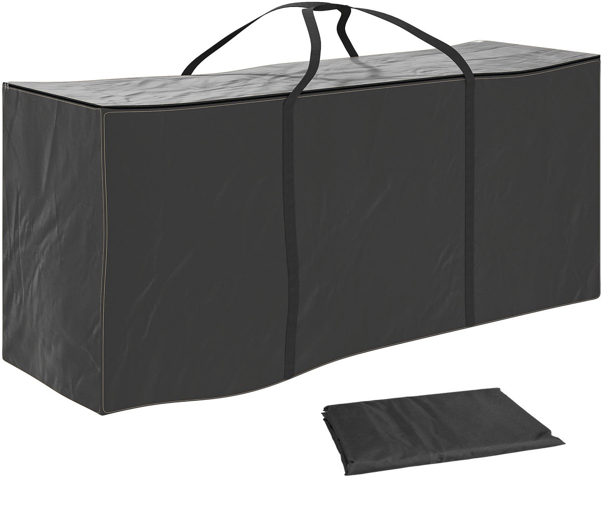 Outsunny opbergtas - 600D Oxford-stof - 175x55x75cm - Zwart