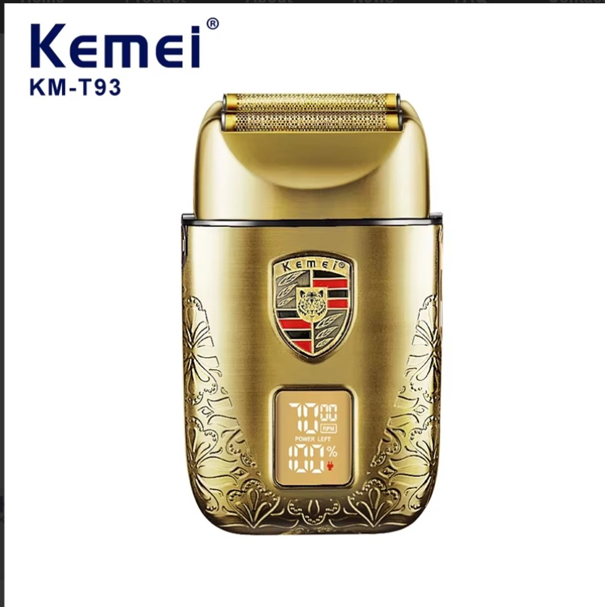 Kemei KM-T93 Scheerapparaat met LED Display Draadloos - SHAVER - €33,99
