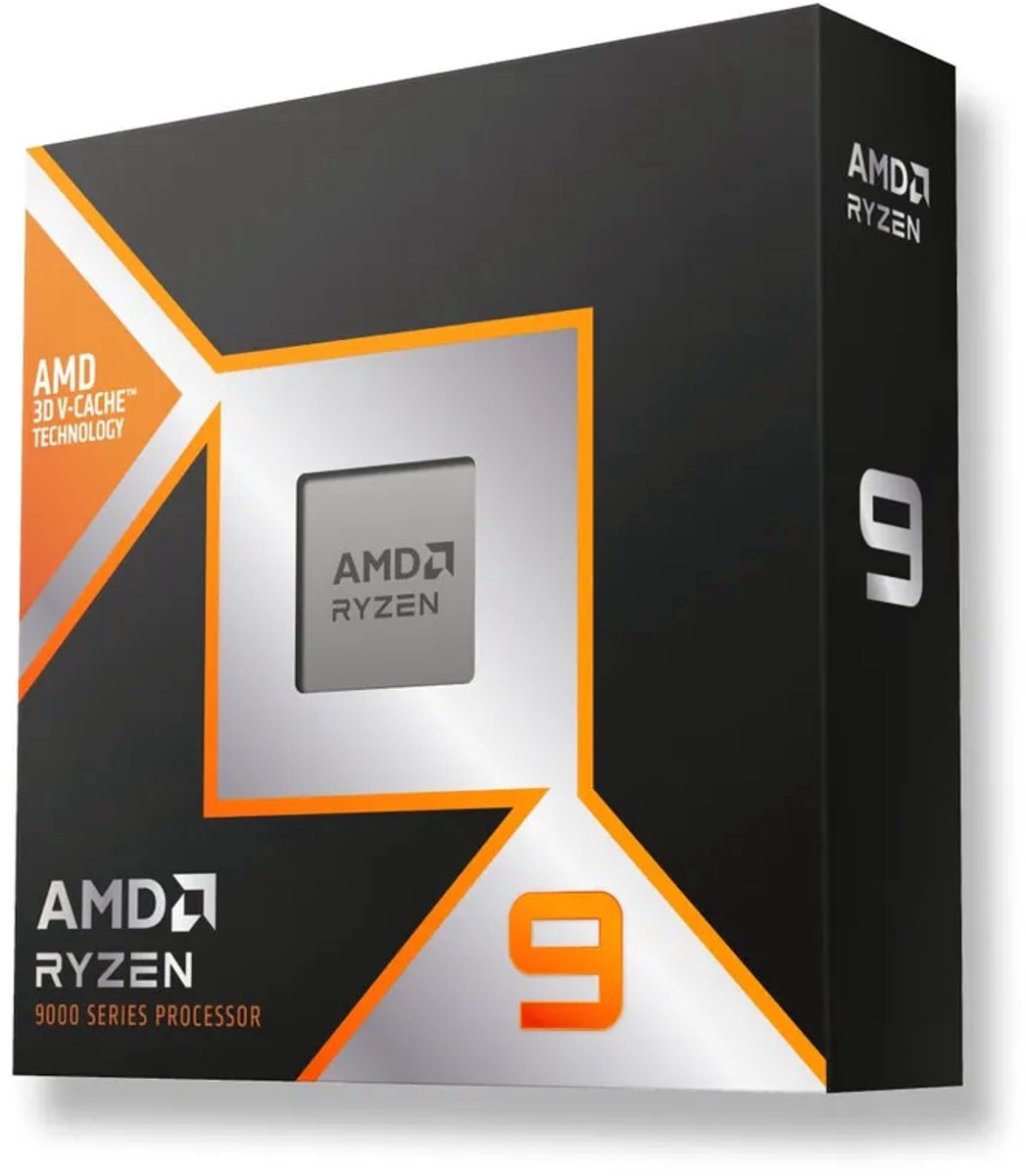 Amd Ryzen 9 9900X3D Processor 4,4 Ghz 140 Mb L2 & L3 Lade
