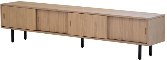 DÉJA Living Tv-Meubel Ilja - Metaal/Eikenhout - Naturel - 200cm