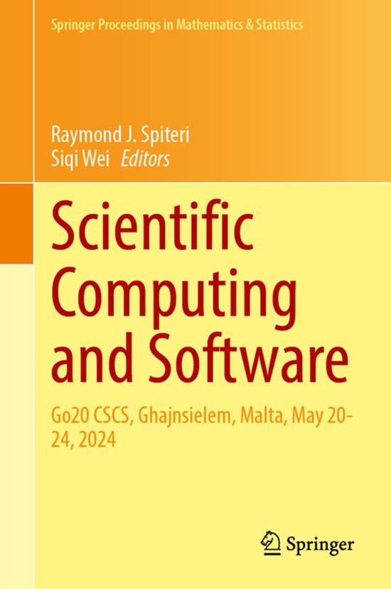 Springer Proceedings in Mathematics & Statistics535- Scienti ... - cover