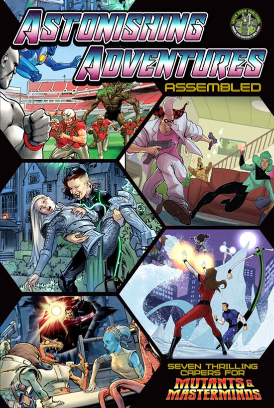 Astonishing Adventures Assembled! - cover