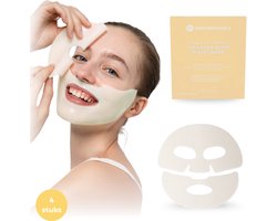 Comformidable® Collageen Masker – Gezichtsmasker – Verhelderend & Stralende Huid – Met Vitamine C – Korean Skincare – 4x 34g
