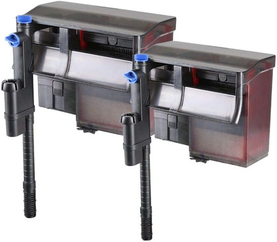 AquaOne Aquarium buitenfilter Cbg 500 Hang-on filter met UVC-zuiveraar 500 l/u Aquaria 38-115 l UVC-pomp Sponsfilter Waterfilter Stil Extern