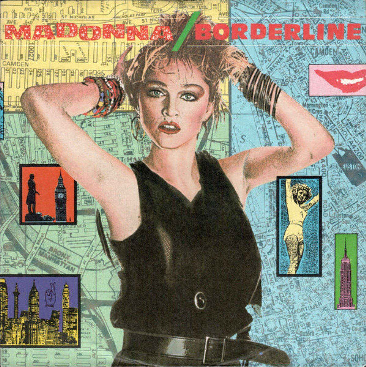 Madonna - Borderline 7 inch single (vinyl)