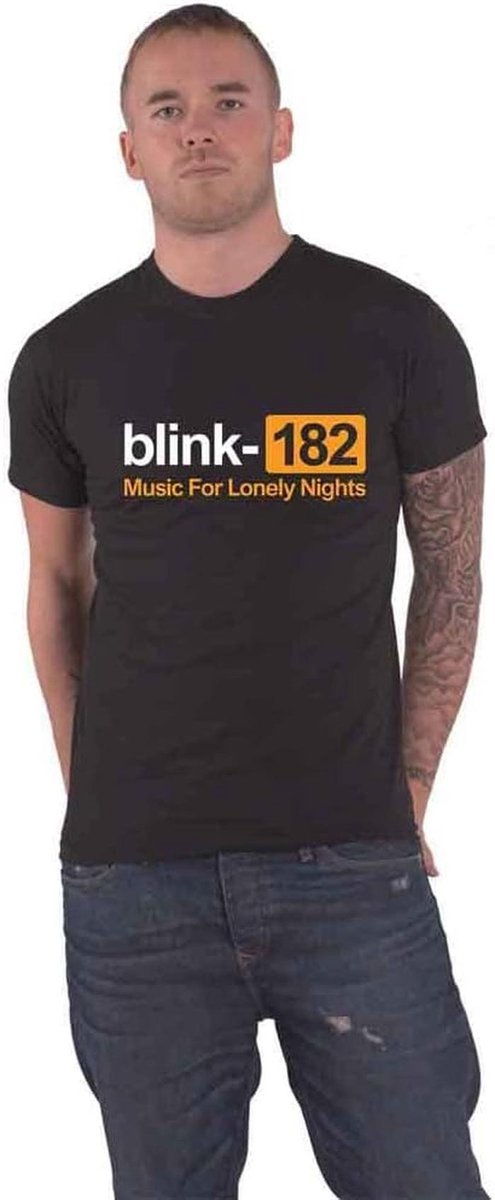 Lonely Nights T-shirt zwart L 100% katoen - Band Merch