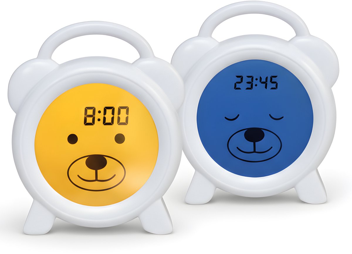Bol.com Vroege Vogeltjes - Slaaptrainer Beer - Slaapwekker - Wekker en Nachtlampje Kinderen aanbieding