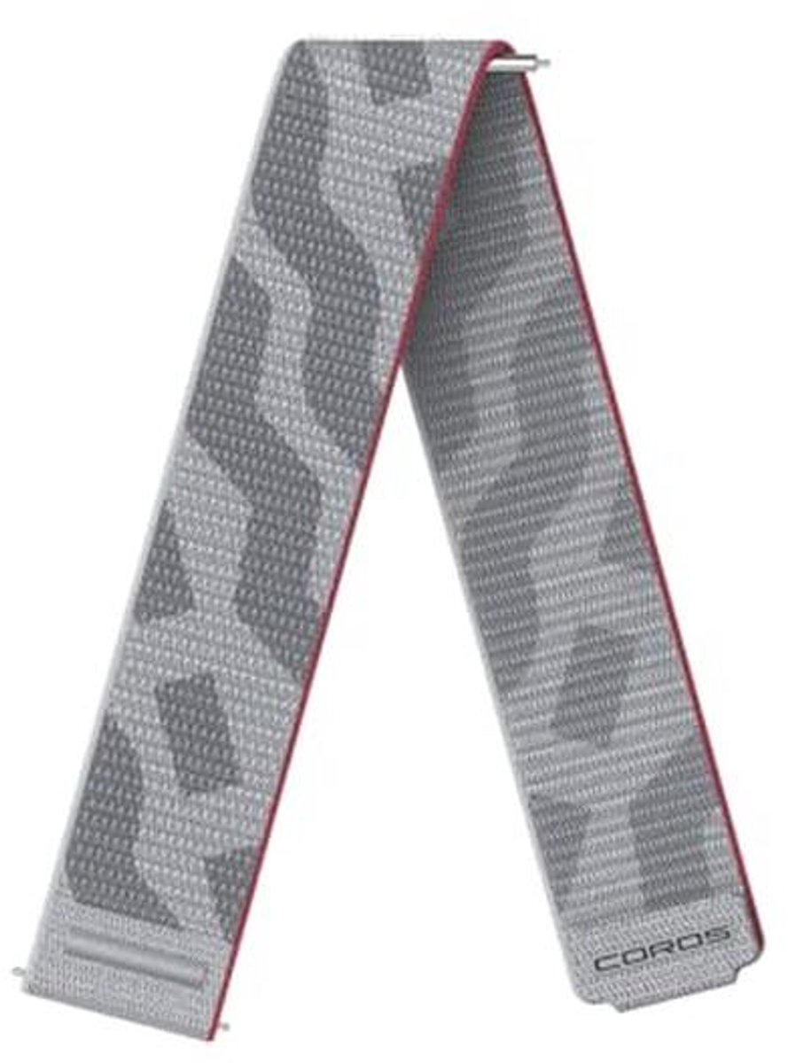 Nylon Horlogeband voor Sport Horloge - Grijs