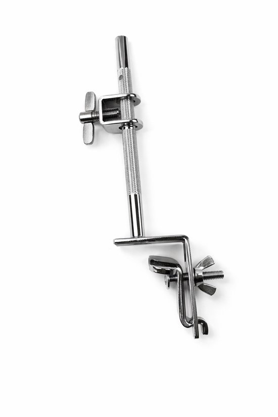 Foto: Koebel cowbell percussie percussion houder holder voor basedrum