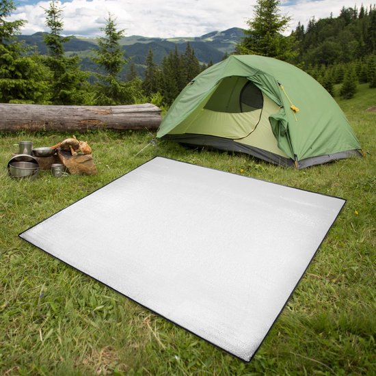 Famanu – Verdikte aluminium isolatie slaapmat opvouwbaar voor camping en outdoor — afbeelding 3
