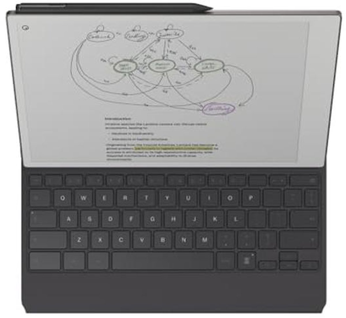 Mozaïek Weeftype Folio Keyboard voor 11.8" Papieren Tablet