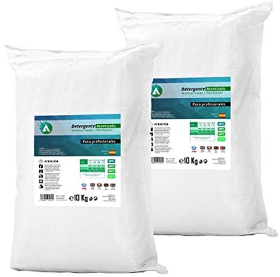 Poederwasmiddel voor Kleding - 20 kg - Geschikt voor Wit en Kleur - Hoge Kwaliteit