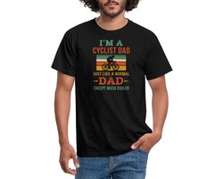 Cyclist Dad | Fietser Vader T-Shirt Heren