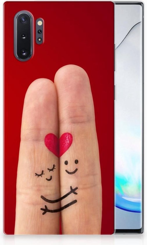 TPU Bumper Silicone Étui Housse pour Samsung Galaxy Note 10 Plus Coque Téléphone Amour