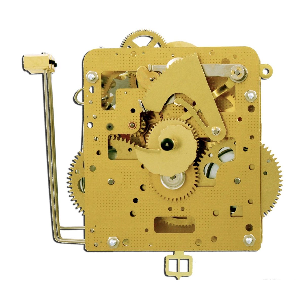 Ketting uurwerk Hermle 261-030, 7-daags, slingerlengte 55cm, slag op gong