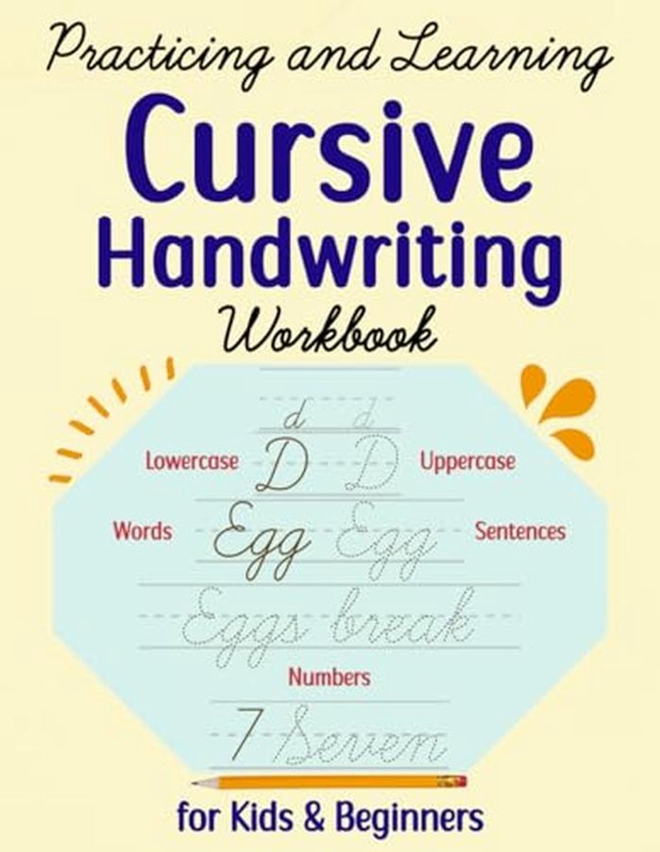 Cursus Schrijfboek voor Kinderen - Leer Cursief Schrijven
