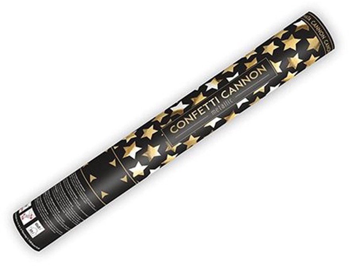 Ster Confetti Kanon Goud 28cm