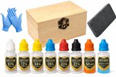 Levabe Water Goud & Argent 10K - 22K + Pierre de Touche et Neutralisant Nettoyant - Royal Water Goud Tester